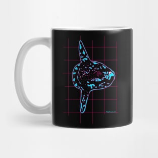 Blue Mola mola Mug